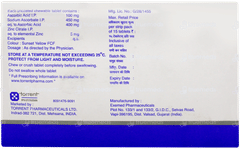 Unispeed Cz Chewable Tablet 10