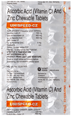 Unispeed Cz Chewable Tablet 10