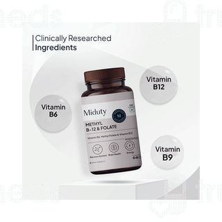 Miduty Methyl B 12 & Folate Chewable 100