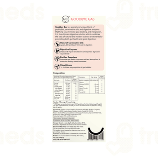Happy Cultures Goodbye Gas Chewmints Tablet 30