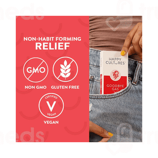 Happy Cultures Goodbye Gas Chewmints Tablet 30