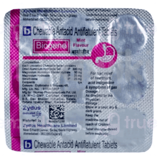 Biogene Mint Flavour Chewable Tablet 9