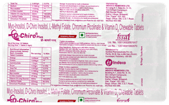 D Chiro Plus Strawberry Flavour Chewable Tablet 10