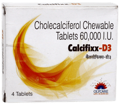 Calcifixx D3 Chewable Tablet 4 Calcifixx D3 Chewable Tablet 4