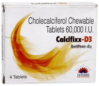 Calcifixx D3 Chewable Tablet 4