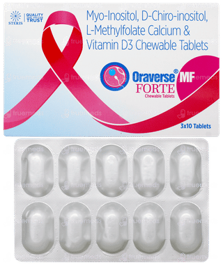Oraverse Mf Forte Chewable Tablet 10