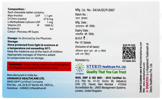 Oraverse Mf Forte Chewable Tablet 10