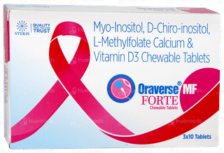 Oraverse Mf Forte Chewable Tablet 10