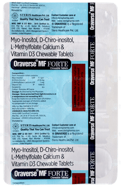 Oraverse Mf Forte Chewable Tablet 10