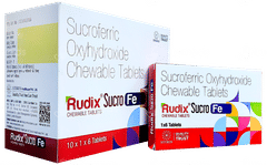Rudix Sucro Fe Chewable Tablet 6
