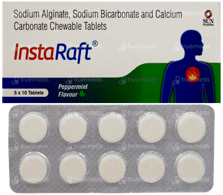 Instaraft Peppermint Flavour Chewable Tablet 10