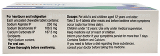 Instaraft Peppermint Flavour Chewable Tablet 10