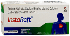 Instaraft Peppermint Flavour Chewable Tablet 10