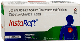 Instaraft Peppermint Flavour Chewable Tablet 10