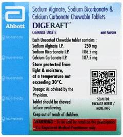 Digeraft Mint Flavour Chewable Tablet 10