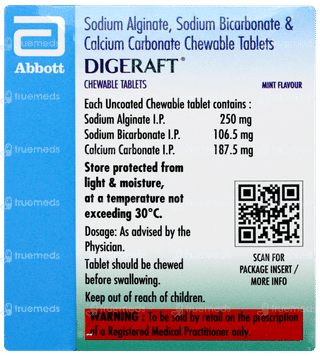Digeraft Mint Flavour Chewable Tablet 10