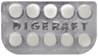 Digeraft Mint Flavour Chewable Tablet 10