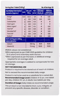 Calcijoint Peppermint Flavour Chewable Tablet 30