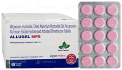 Allugel Mps Mint Flavour Chewable Tablet 15 Allugel Mps Mint Flavour Chewable Tablet 15