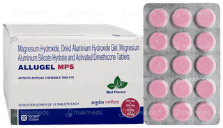 Allugel Mps Mint Flavour Chewable Tablet 15