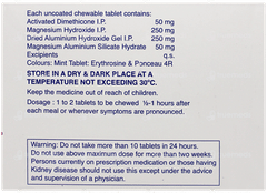 Allugel Mps Mint Flavour Chewable Tablet 15