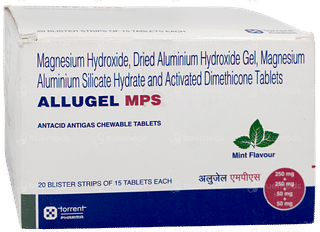 Allugel Mps Mint Flavour Chewable Tablet 15