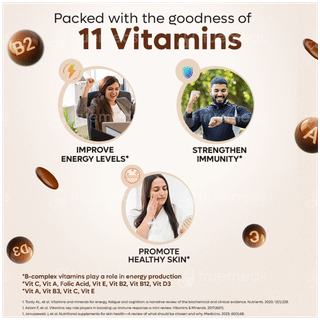 Diataal Chocovits 100% Veg Chew Tablet 30