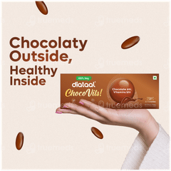Diataal Chocovits 100% Veg Chew Tablet 10