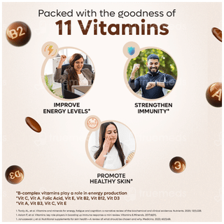 Diataal Chocovits 100% Veg Chew Tablet 10