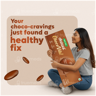 Diataal Chocovits 100% Veg Chew Tablet 10