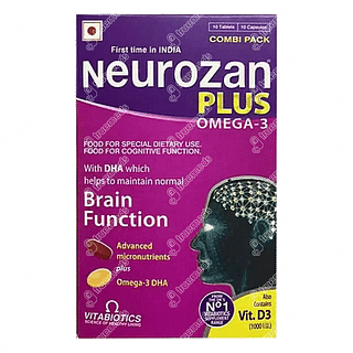 Neurozan Plus Combi Pack 10 Tablet And 10 Capsule