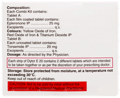 Dytor E 20 Combikit Tablet 20