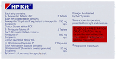 Hp Kit 4 Tablet And 2 Capsule Hp Kit 4 Tablet And 2 Capsule