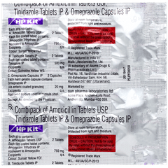 Hp Kit 4 Tablet And 2 Capsule Hp Kit 4 Tablet And 2 Capsule