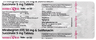Mirbeg S 50 Tablet 10
