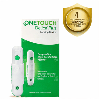 Onetouch Delica Plus Lancing Device With Lancet 25 Free