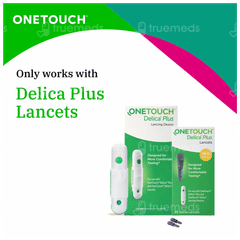 Onetouch Delica Plus Lancing Device With Lancet 25 Free