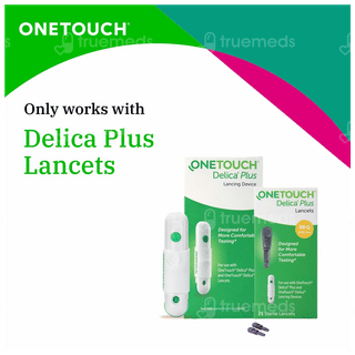 Onetouch Delica Plus Lancing Device With Lancet 25 Free