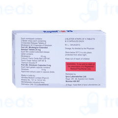 Rapilif M 25 Combipack 5 Tablet And 5 Capsule Rapilif M 25 Combipack 5 Tablet And 5 Capsule