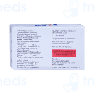 Rapilif M 25 Combipack 5 Tablet And 5 Capsule