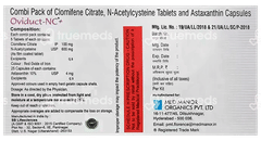 Oviduct Nc + Combi Pack 5 Tablet And 25 Capsule