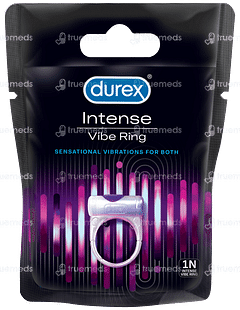 Durex Intense Vibe Ring Sensational Vibrations For Both And Tingling Lube Combi Kit 1