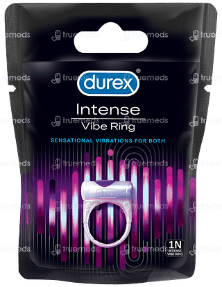 Durex Intense Vibe Ring Sensational Vibrations For Both And Tingling Lube Combi Kit 1