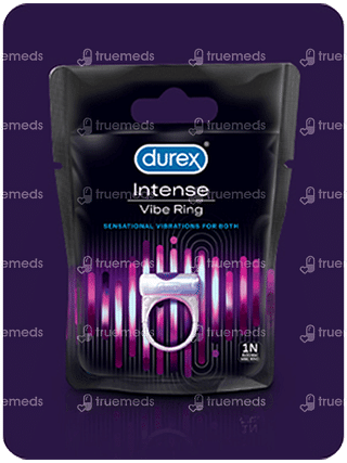 Durex Intense Vibe Ring Sensational Vibrations For Both And Tingling Lube Combi Kit 1
