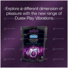 Durex Intense Vibe Ring Sensational Vibrations For Both And Tingling Lube Combi Kit 1