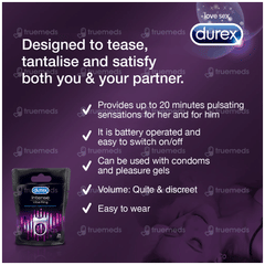 Durex Intense Vibe Ring Sensational Vibrations For Both And Tingling Lube Combi Kit 1