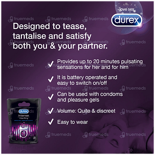 Durex Intense Vibe Ring Sensational Vibrations For Both And Tingling Lube Combi Kit 1