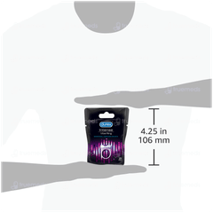 Durex Intense Vibe Ring Sensational Vibrations For Both And Tingling Lube Combi Kit 1