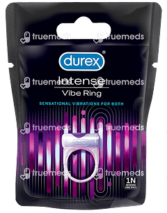 Durex Intense Vibe Ring Sensational Vibrations For Both Compatible With Condoms And Lubes Combi Kit 1