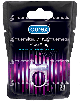 Durex Intense Vibe Ring Sensational Vibrations For Both Compatible With Condoms And Lubes Combi Kit 1